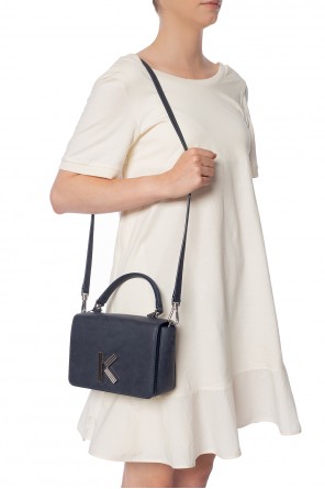 Shoulder bag with a decorative clasp, zdjęcie 2 Shoulder bag with a decorative clasp od Kenzo